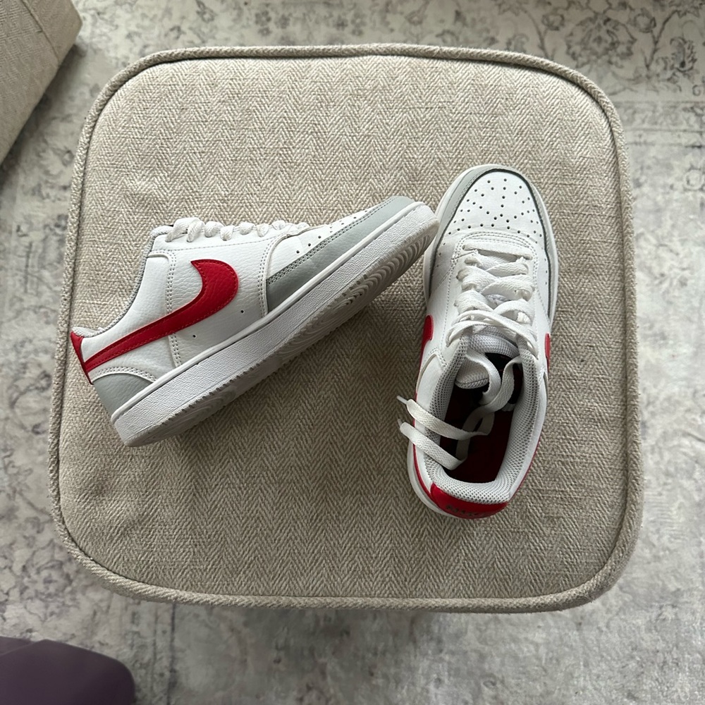 Nike Woman’s Court Vision Low Sneakers - Picture 2 of 4